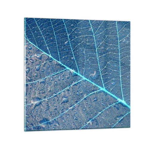Glass picture - Life in the Blue - 30x30 cm