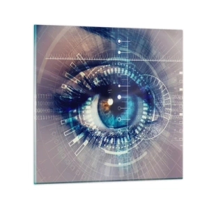 Glass picture - You Think You Know Me - 30x30 cm