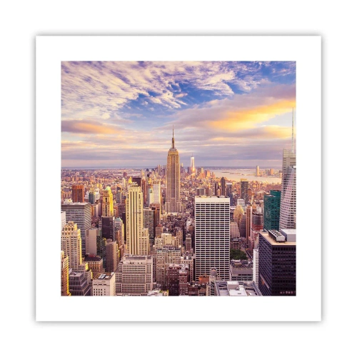 Poster - Reaching the Clouds - 40x40 cm