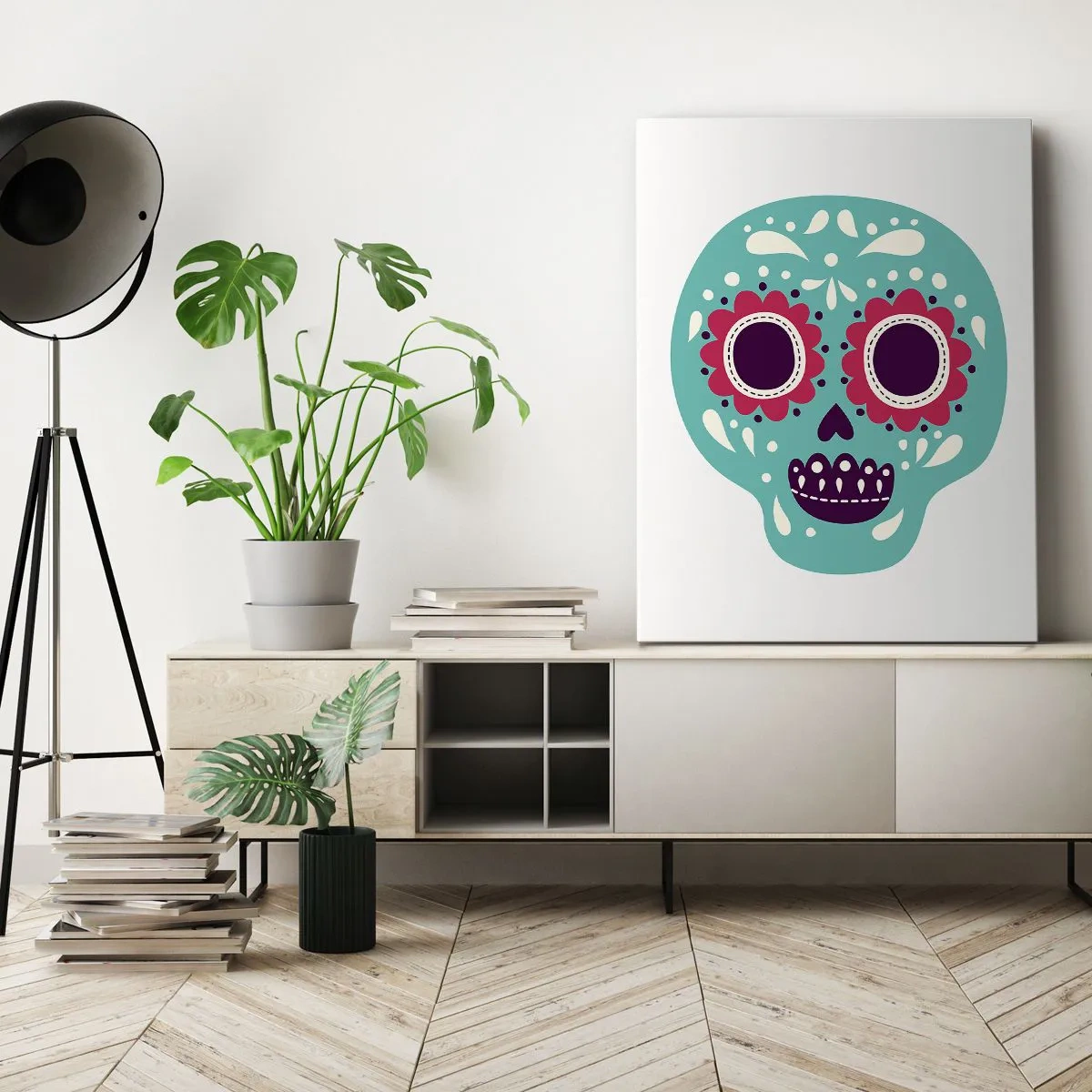 Canvas picture - Life - Fun Until You Die - 50x70 cm