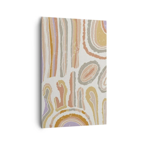 Canvas picture - Colourful Cross-Sections - 80x120 cm