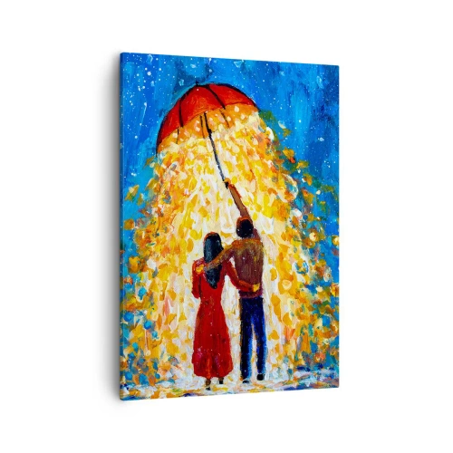 Canvas picture - Magic of a Rainy Evening? - 50x70 cm