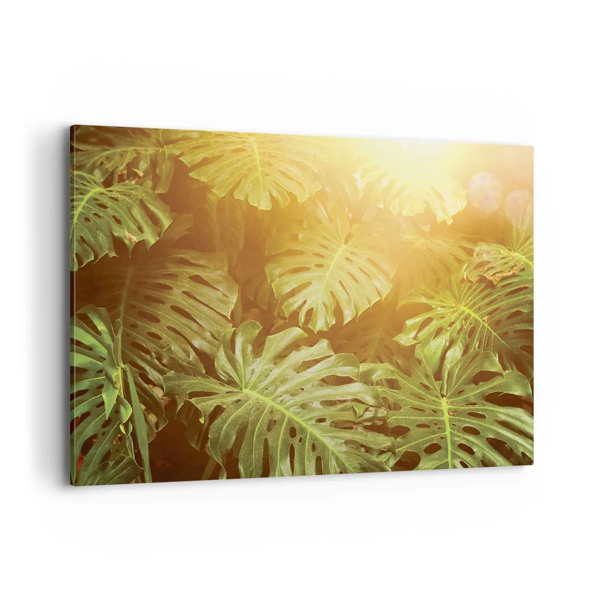 Canvas picture - Walking into the Green - 100x70 cm