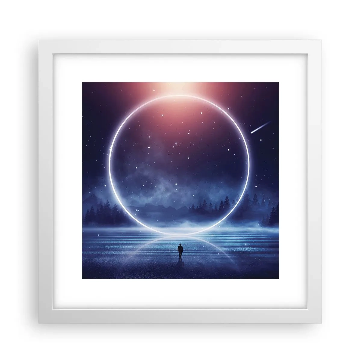 Poster in white frmae - They are Already Here… - 30x30 cm