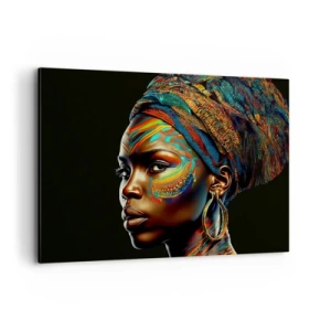 Canvas picture - African Queen - 120x80 cm