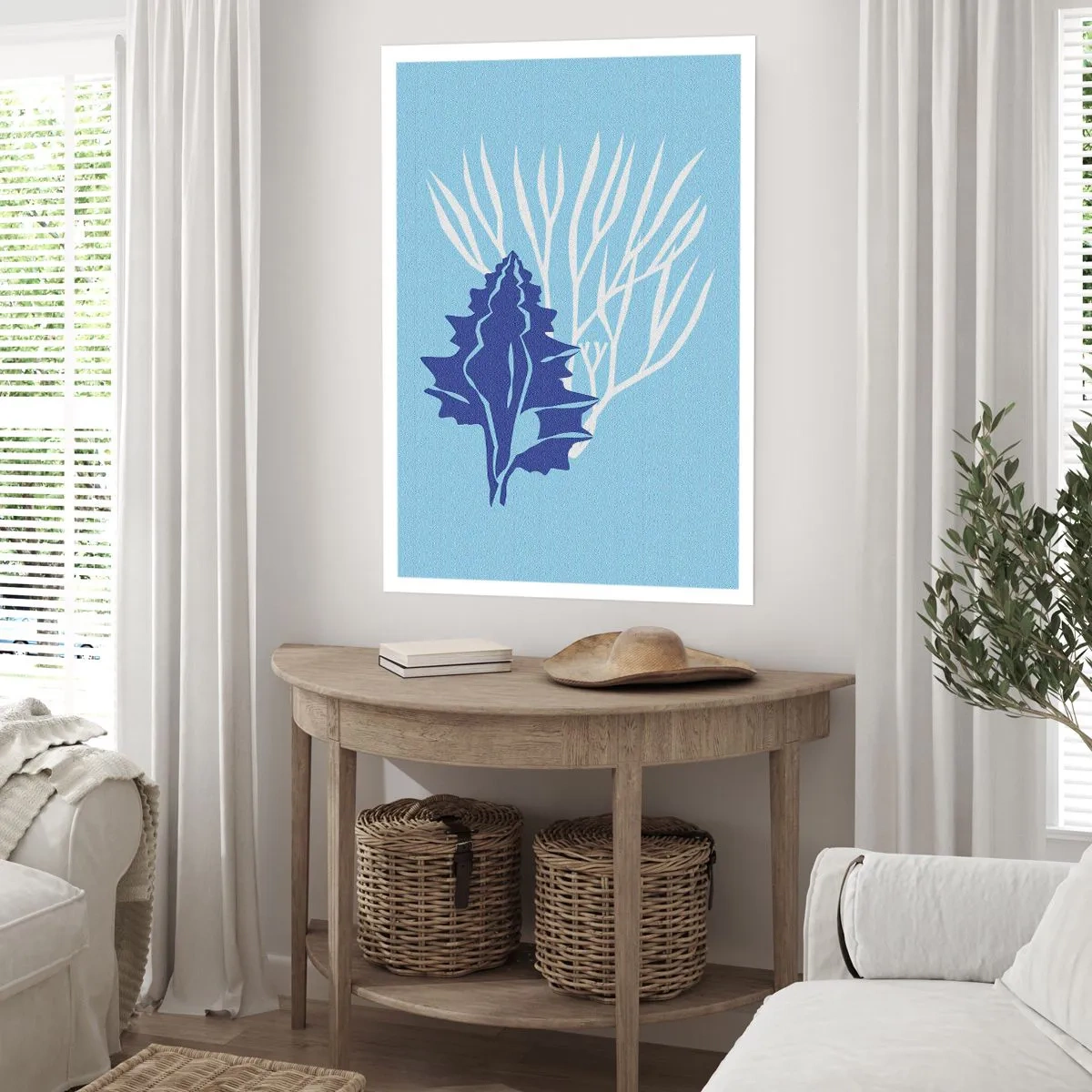 Poster - Leaf Forms - 50x70 cm
