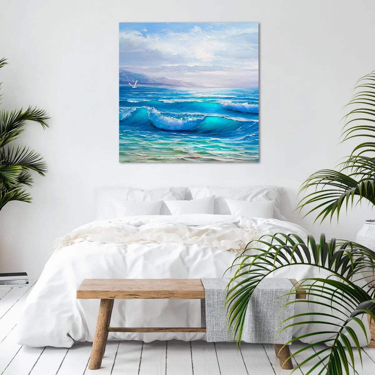 Canvas picture - It Brings Bliss - 60x60 cm