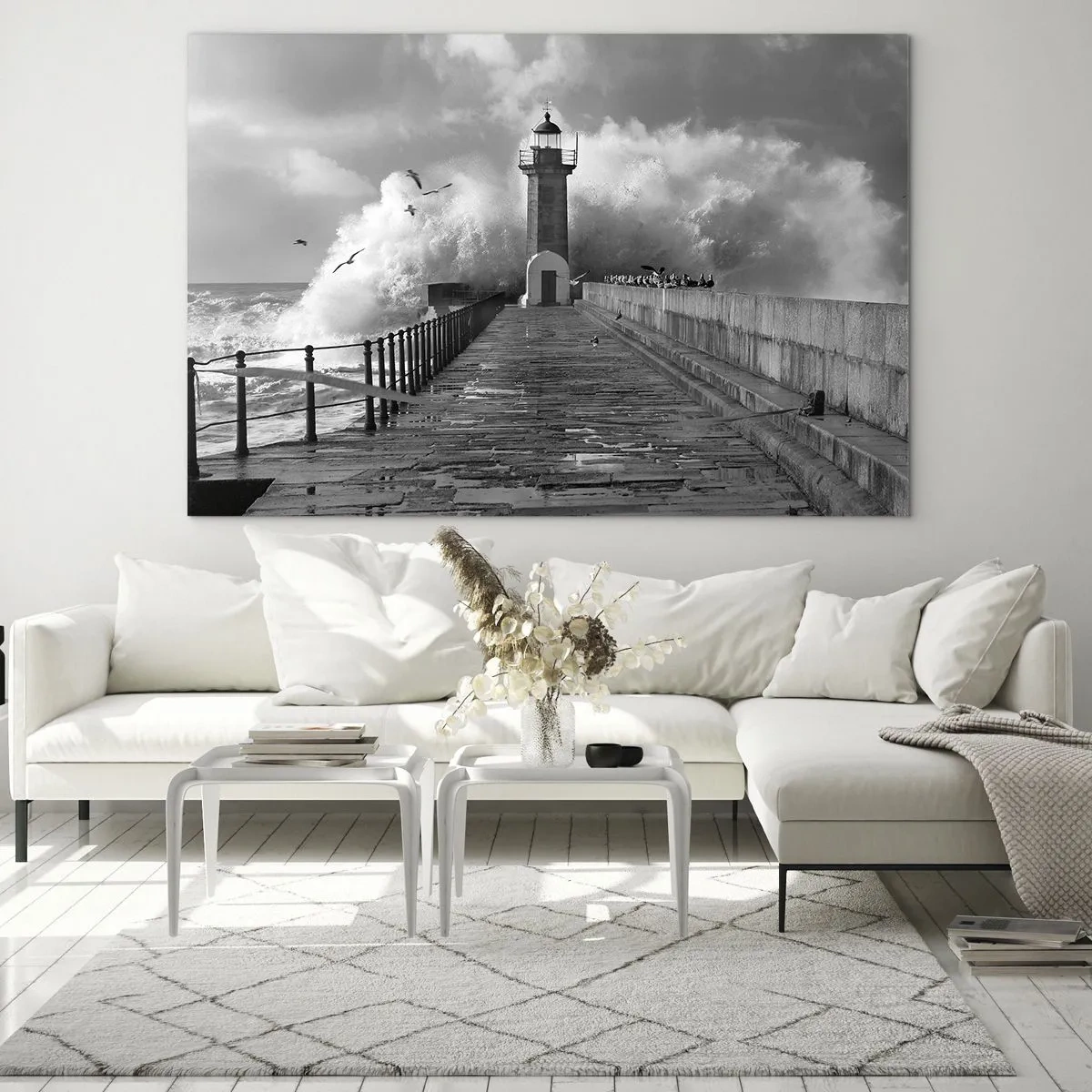 Glass picture - Fearless - 100x70 cm