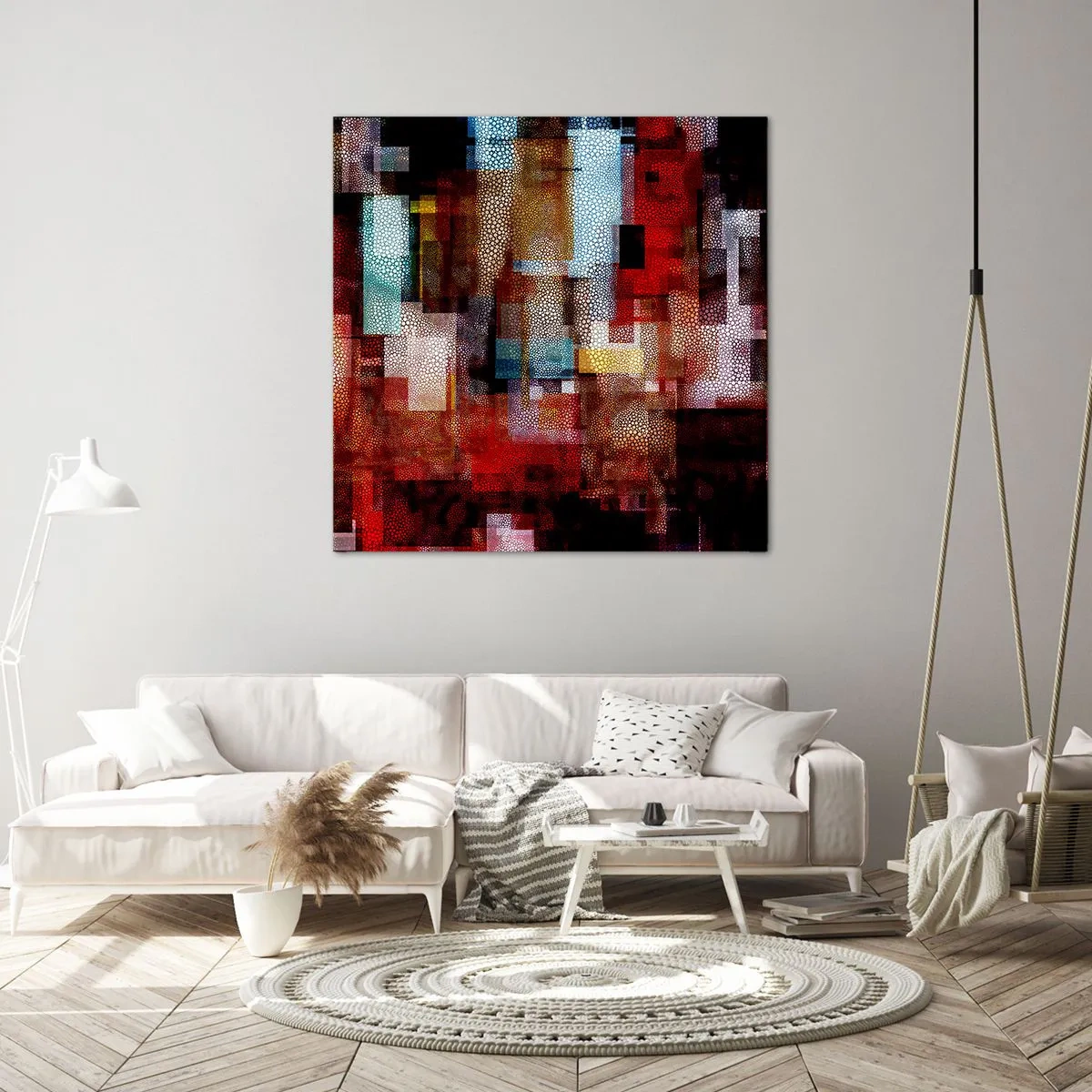 Canvas picture - Mashed UP - 40x40 cm