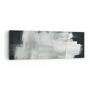 Canvas picture - Woven from the Vertical and the Horizontal - 90x30 cm