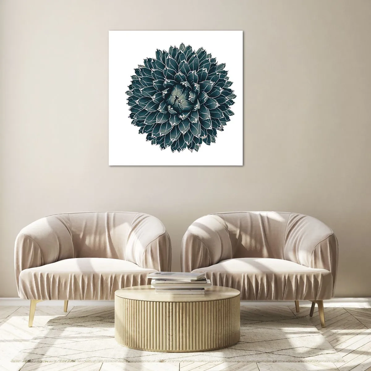 Glass picture - Star of the Desert - 70x70 cm