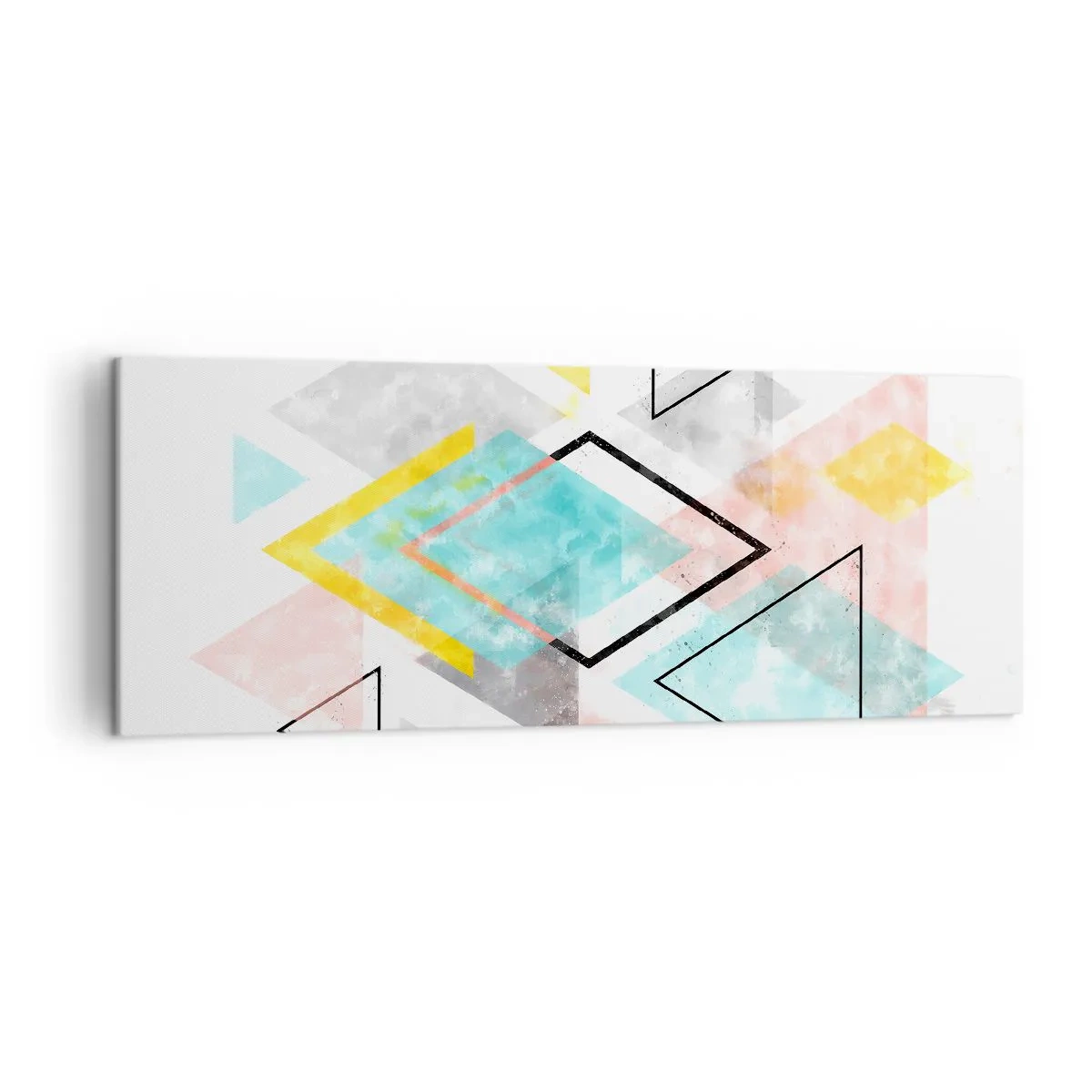 Canvas picture - Geometric Play - 140x50 cm