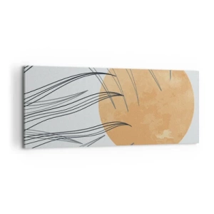 Canvas picture - Always Towards the Sun - 100x40 cm