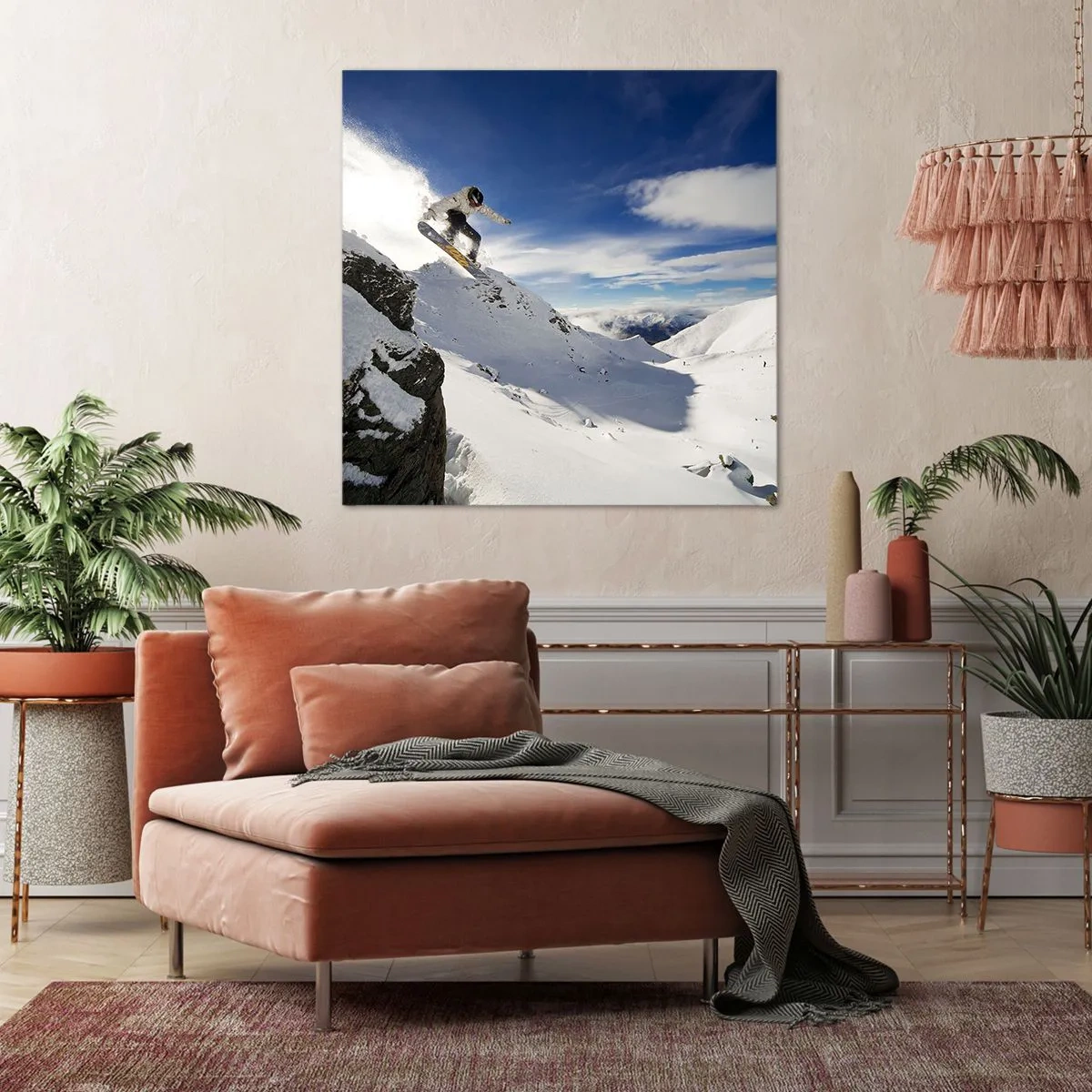 Canvas picture - Freedom without Borders - 30x30 cm