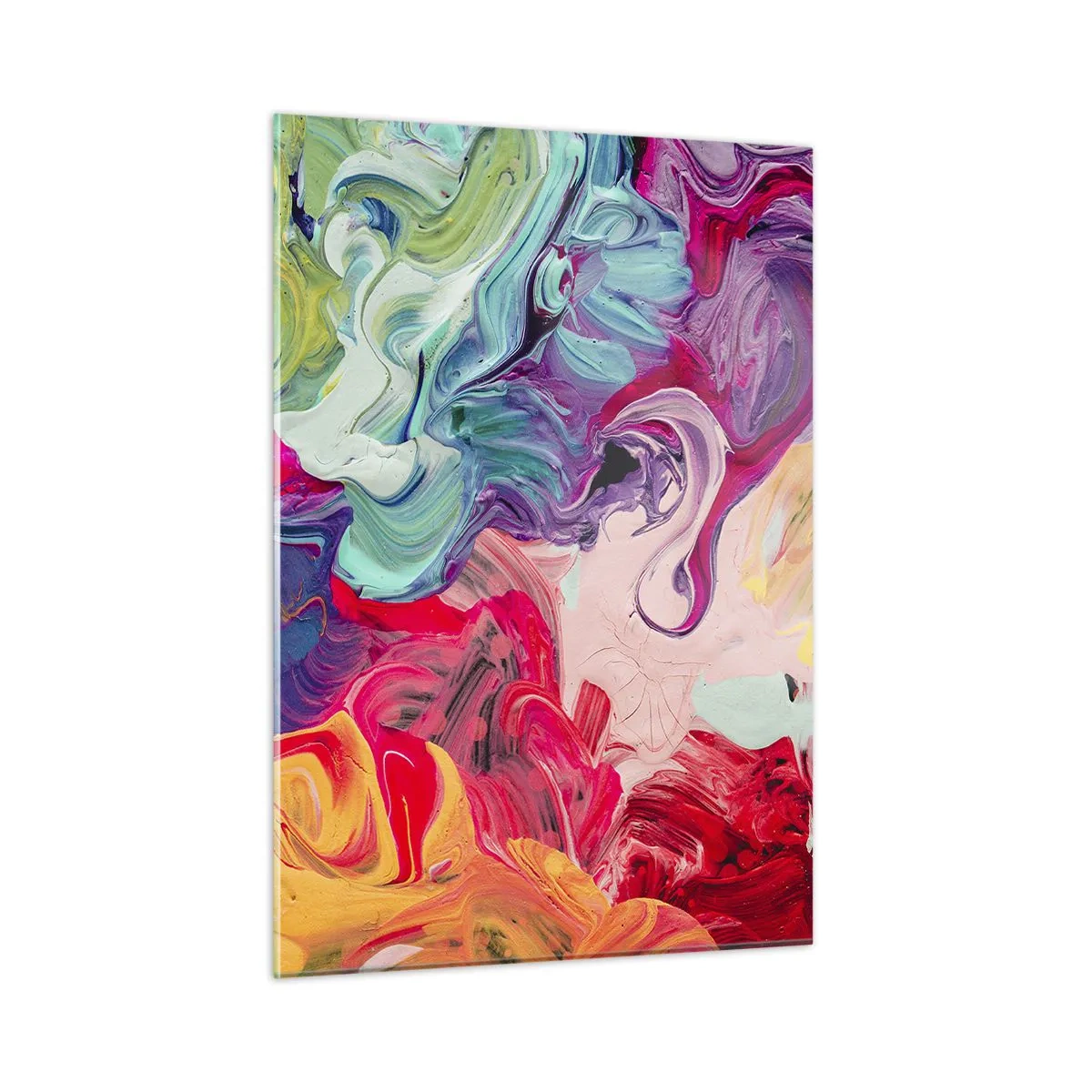 Glass picture - Birth of Colours - 50x70 cm