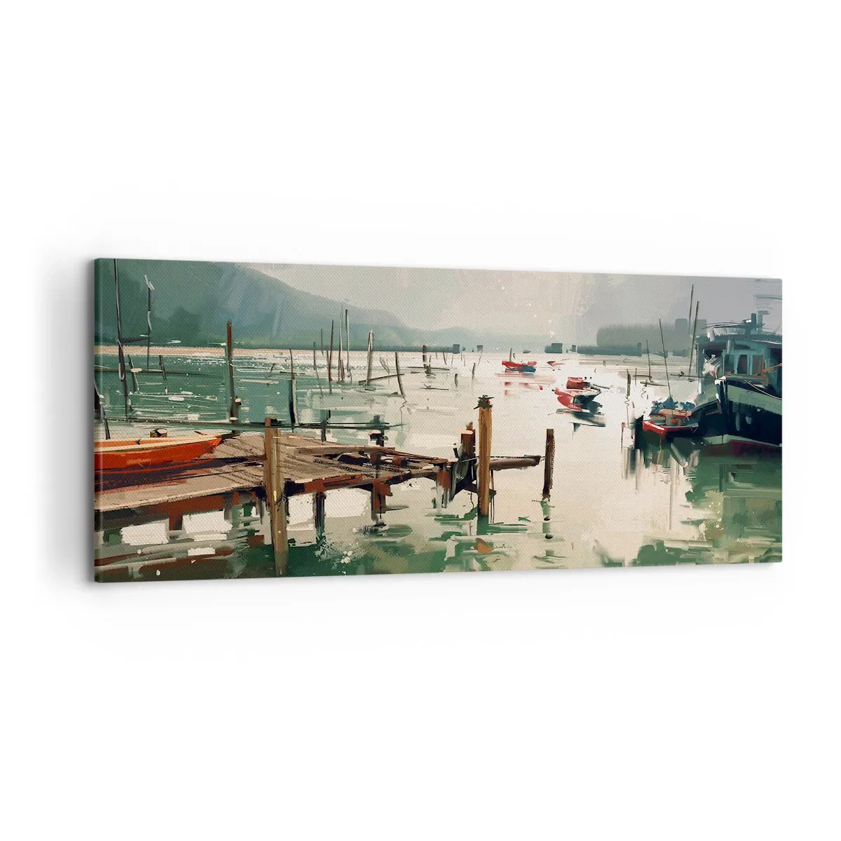 Canvas picture - Coated in Melted Moon - 120x50 cm