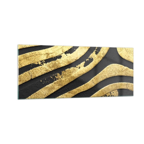Glass picture - Everything Flows - 100x40 cm