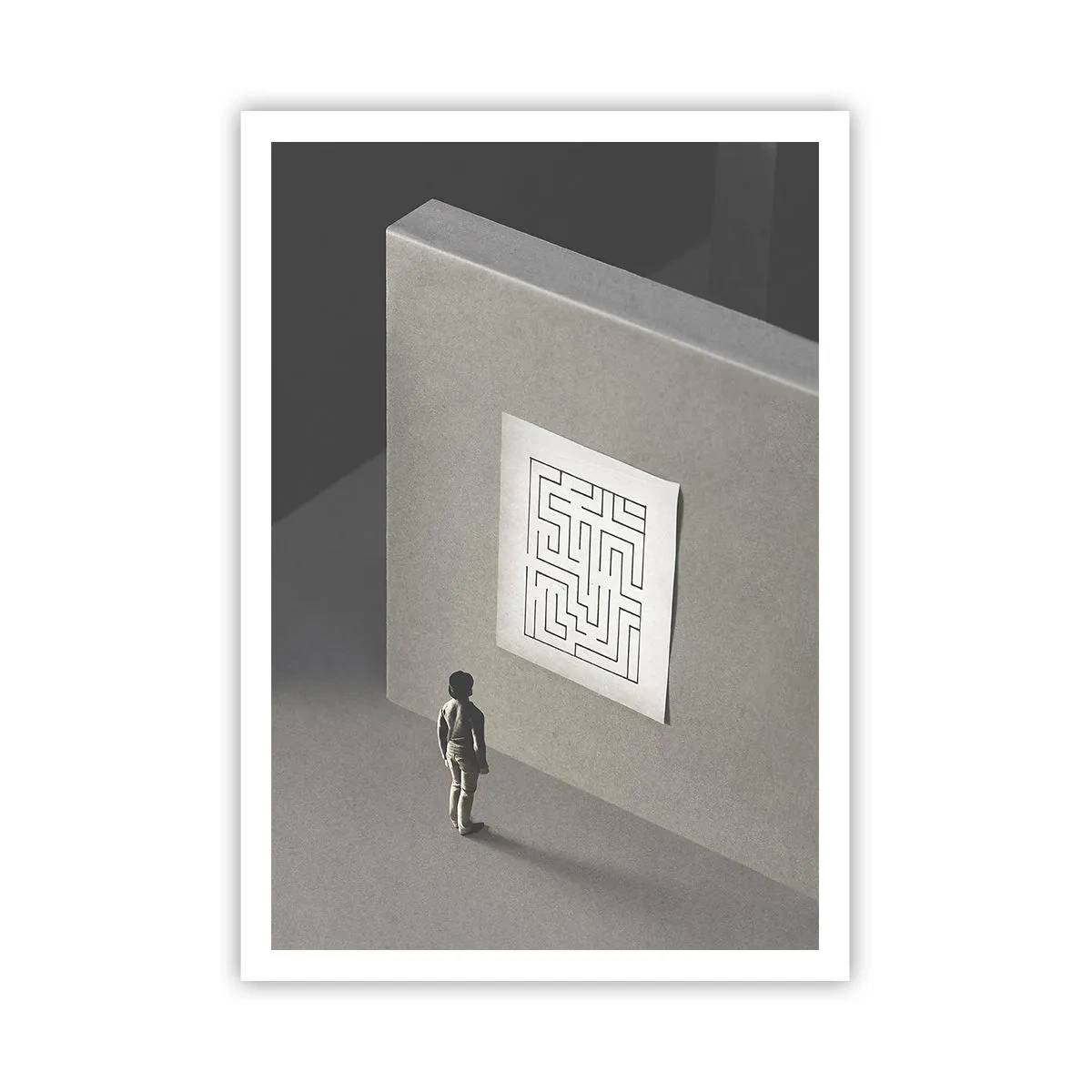 Poster - But Where Am I? - 70x100 cm