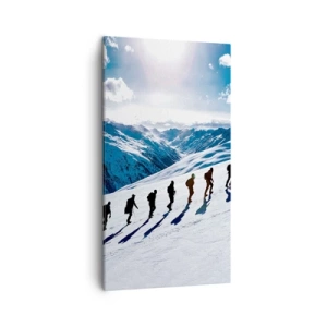 Canvas picture - Team of Conquerors - 45x80 cm