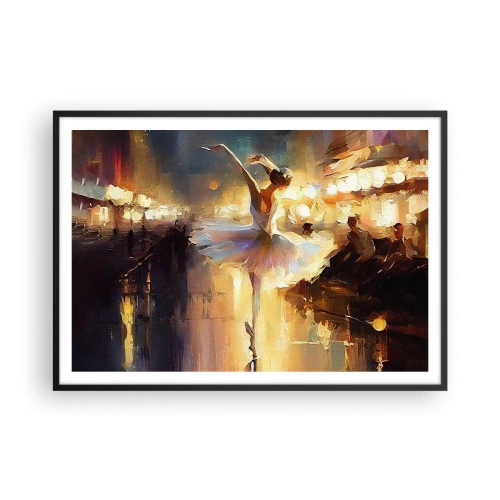 Poster in black frame - Miracle on the Street - 100x70 cm