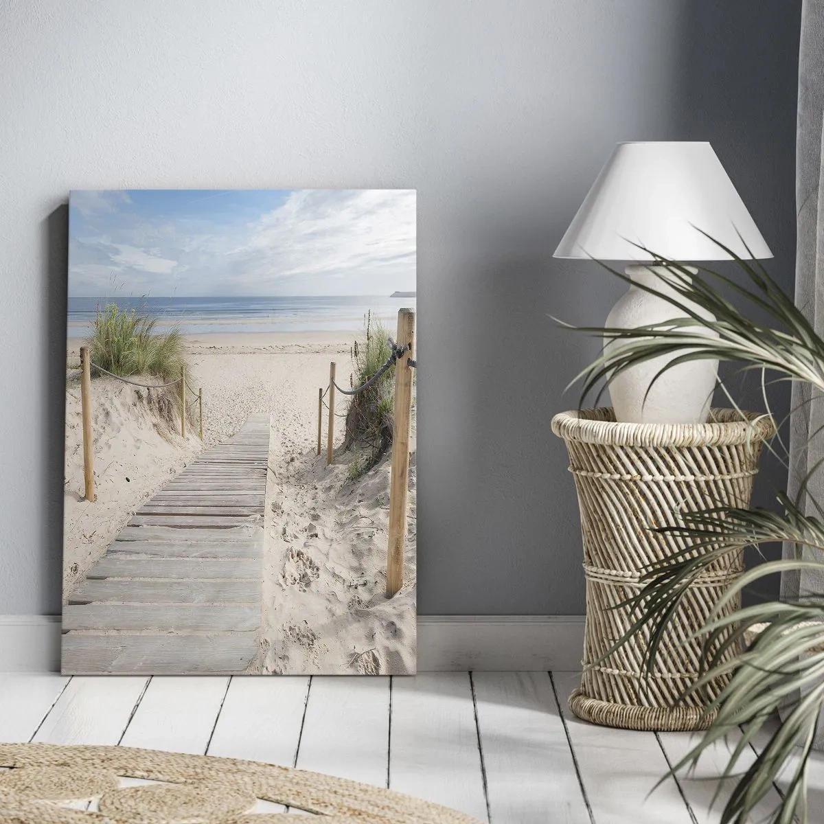 Canvas picture - Until the Horizon - 55x100 cm