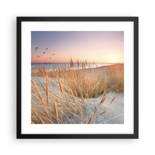 Poster in black frame - Baltic Lullaby - 40x40 cm