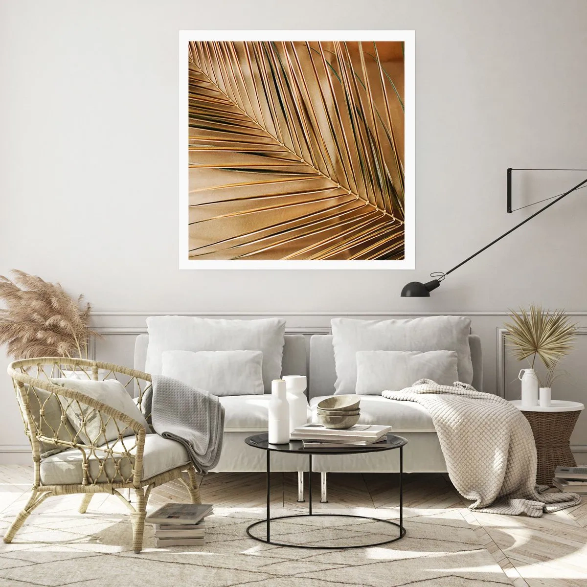 Poster - Natural Colonnade - 50x50 cm