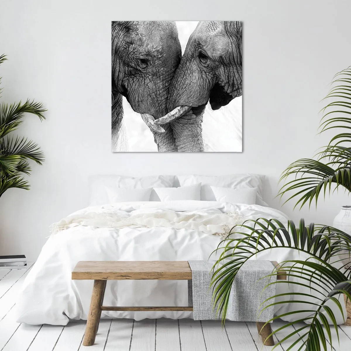 Canvas picture - Hearty Confession - 60x60 cm