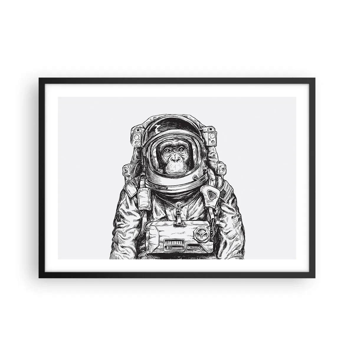 Poster in black frame - Alternative Revolution - 70x50 cm
