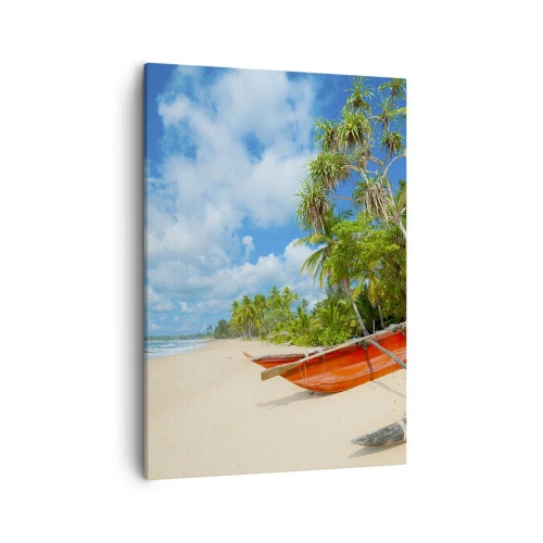 Canvas picture - Charm of the Tropics - 50x70 cm