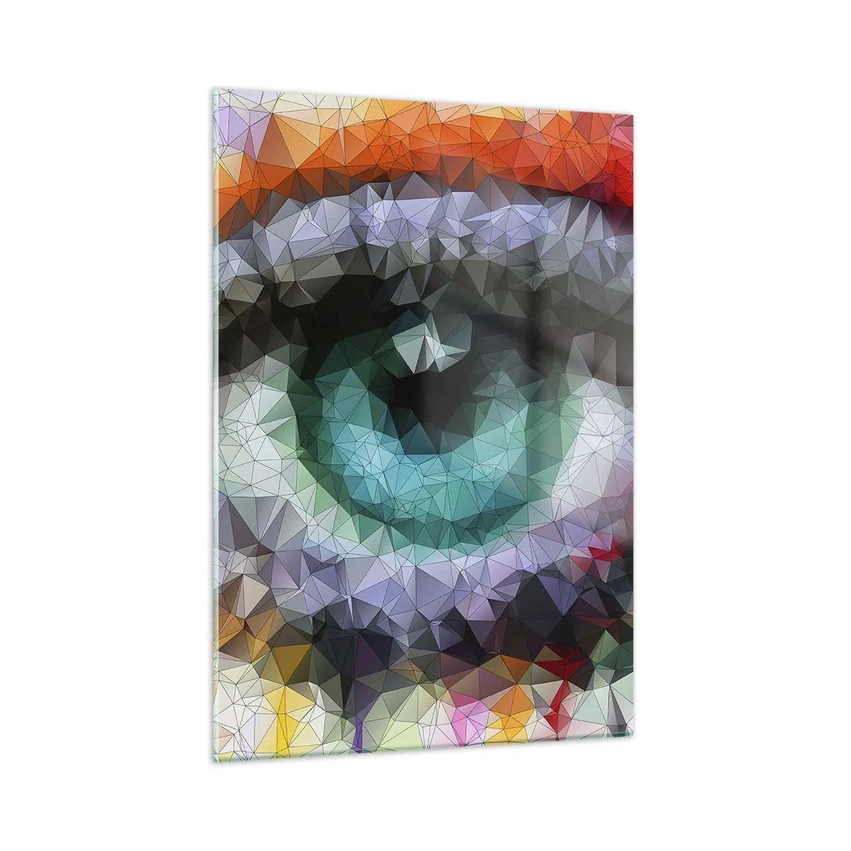 Glass picture - Crystal Clear Eyes - 50x70 cm