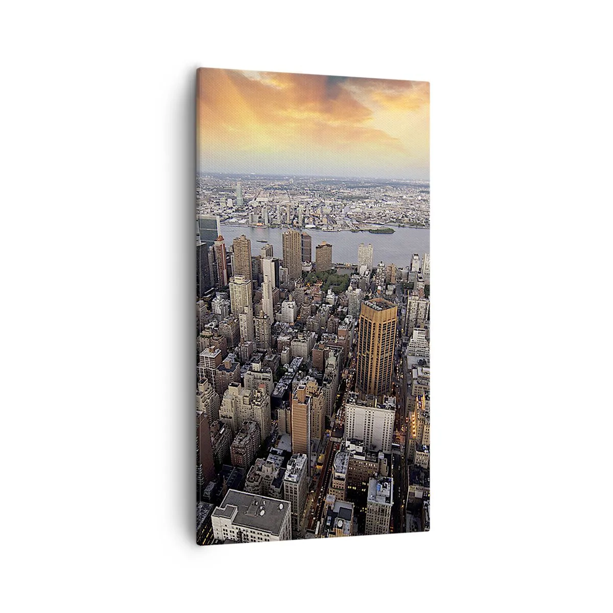 Canvas picture - Beating Heart of Our Times - 55x100 cm