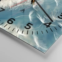 Clock face with numbers