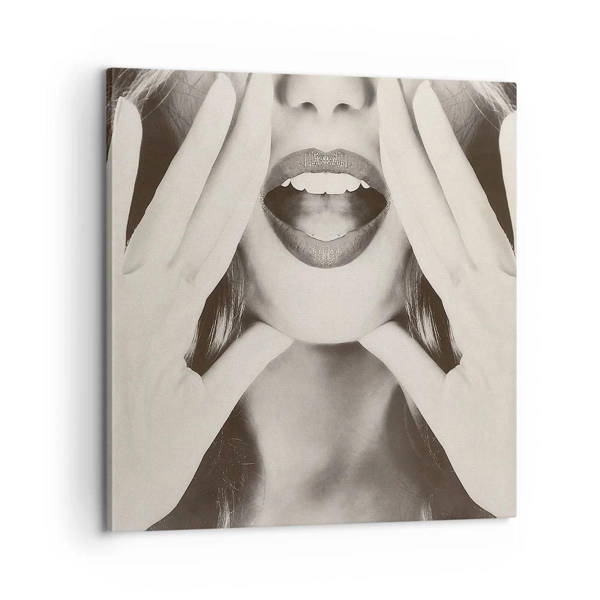 Canvas picture - Coming! - 60x60 cm