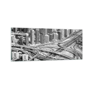 Glass picture - Dubai - Impossible City - 100x40 cm