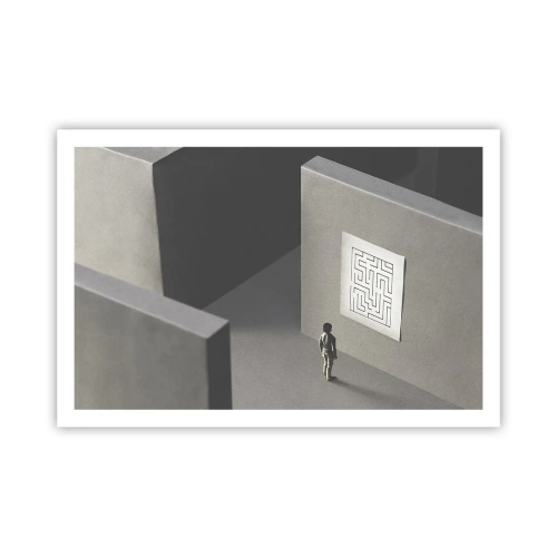 Poster - But Where Am I? - 91x61 cm