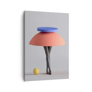 Canvas picture - Surrealistic Composition - 50x70 cm