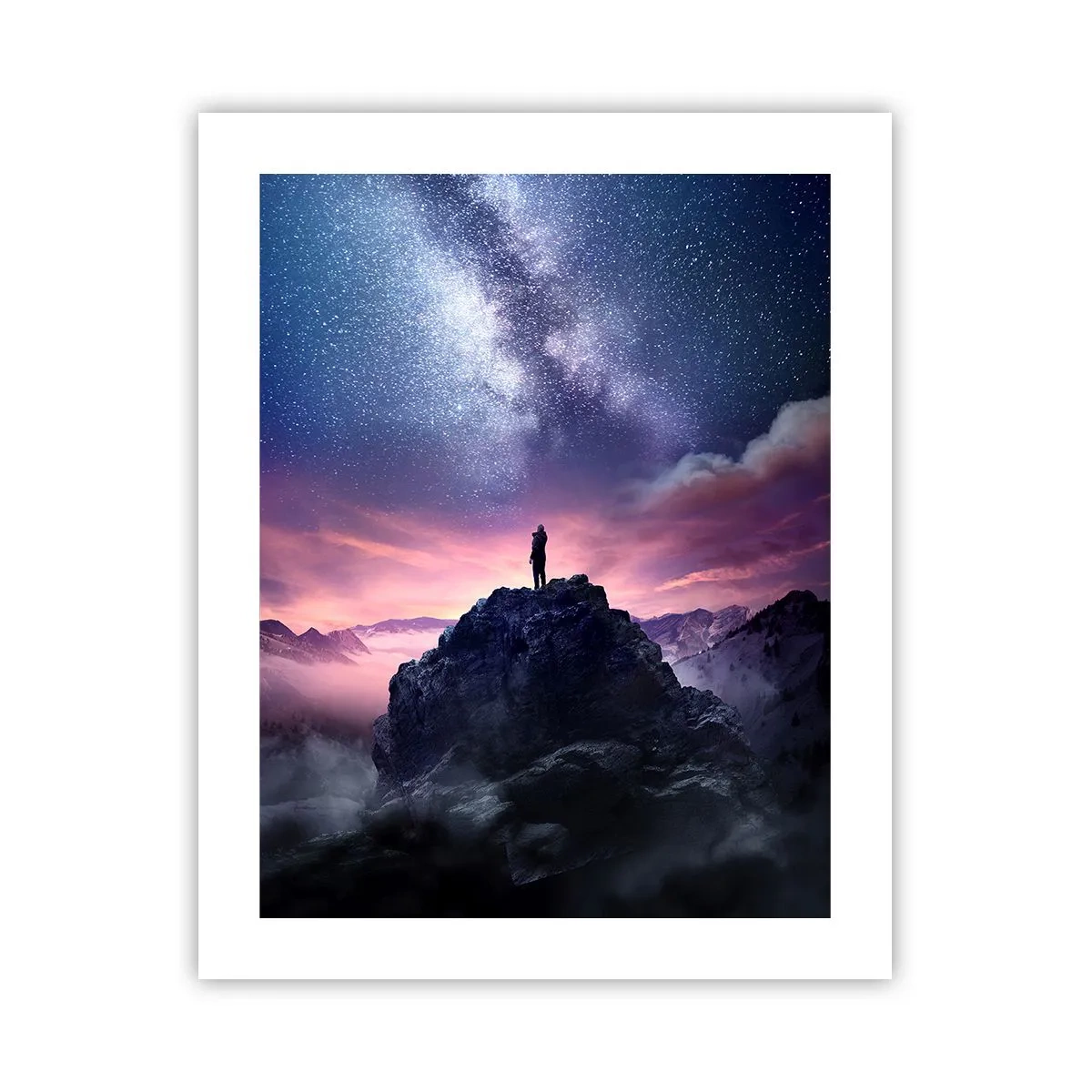 Poster - And He Smelled Life - 40x50 cm