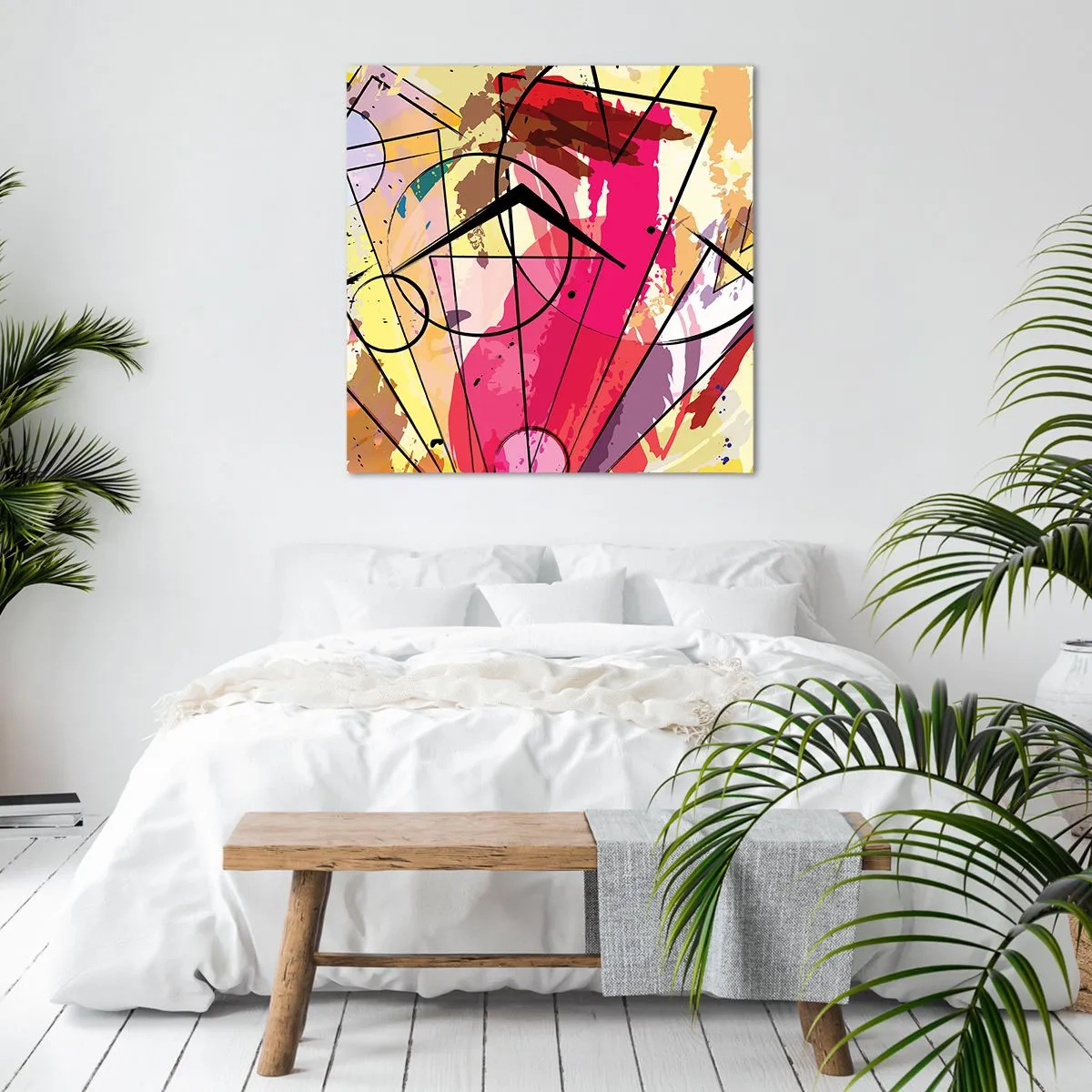 Canvas picture - Explosion  - 50x50 cm