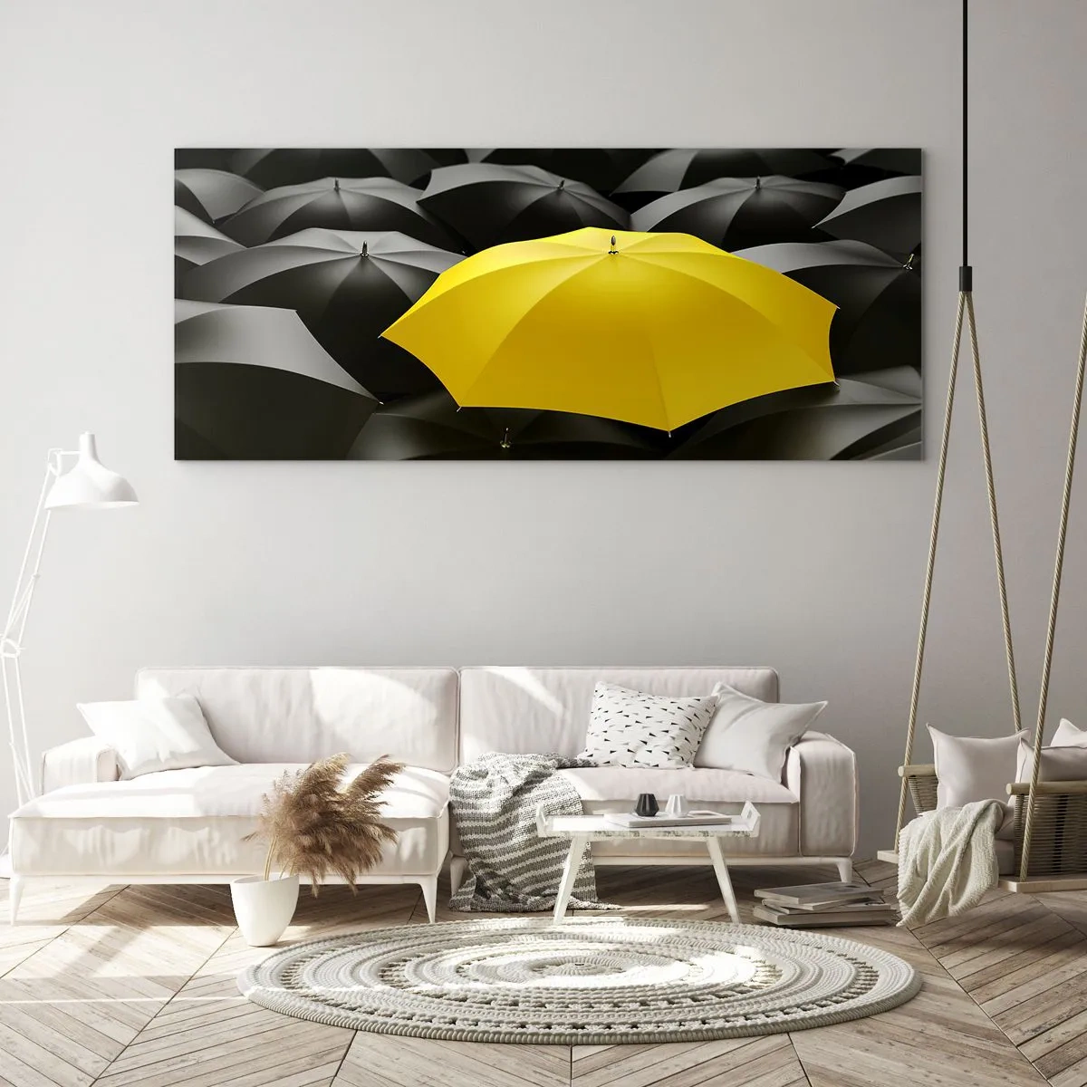 Glass picture - Goodbye Sadness - 100x40 cm