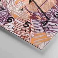 Clock face with numbers