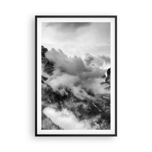 Poster in black frame - Beautiful and Cruel - 61x91 cm