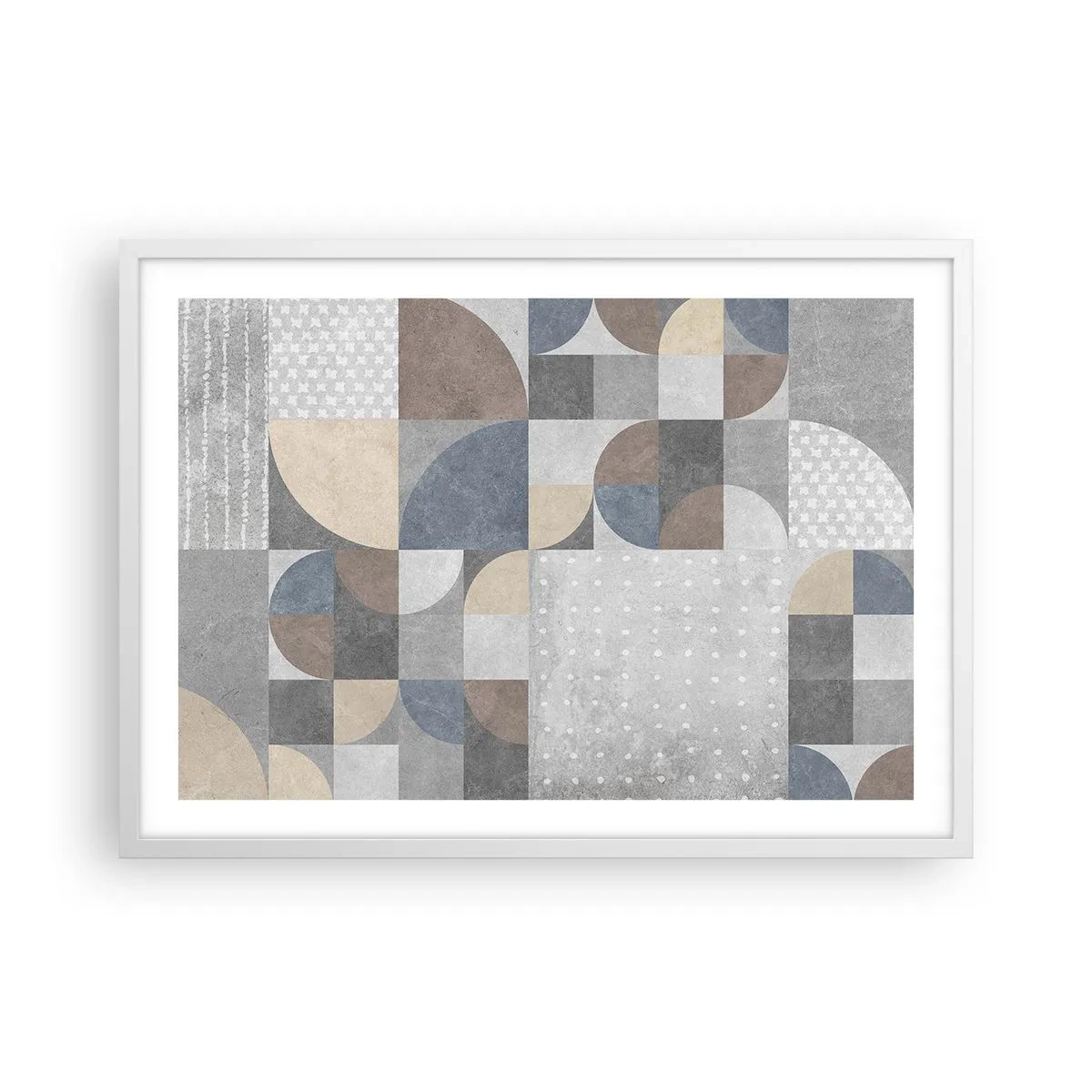 Poster in white frmae - Ceramic Fantasy - 70x50 cm