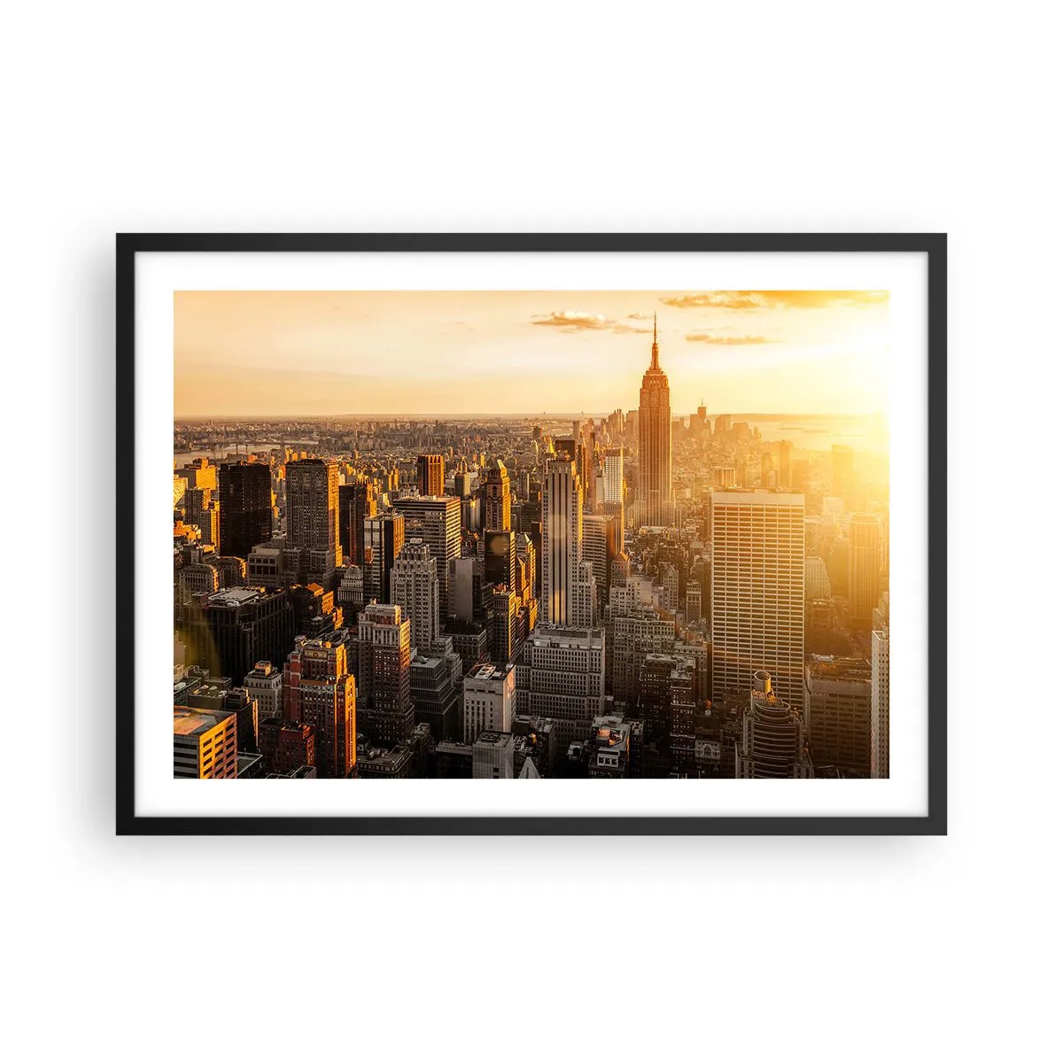 Poster in black frame - Growing in the Sun - 70x50 cm