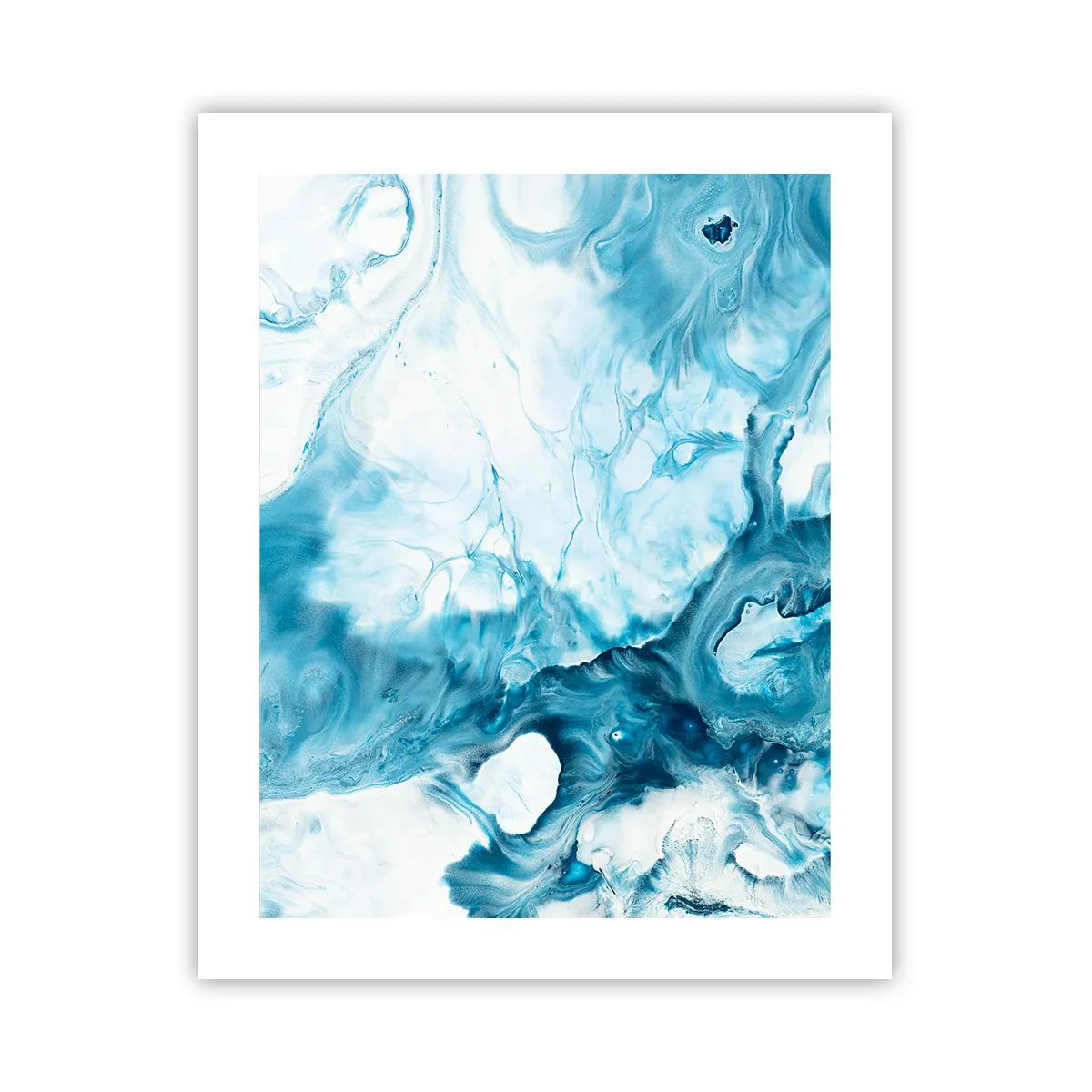 Poster - Concert of Blue - 40x50 cm