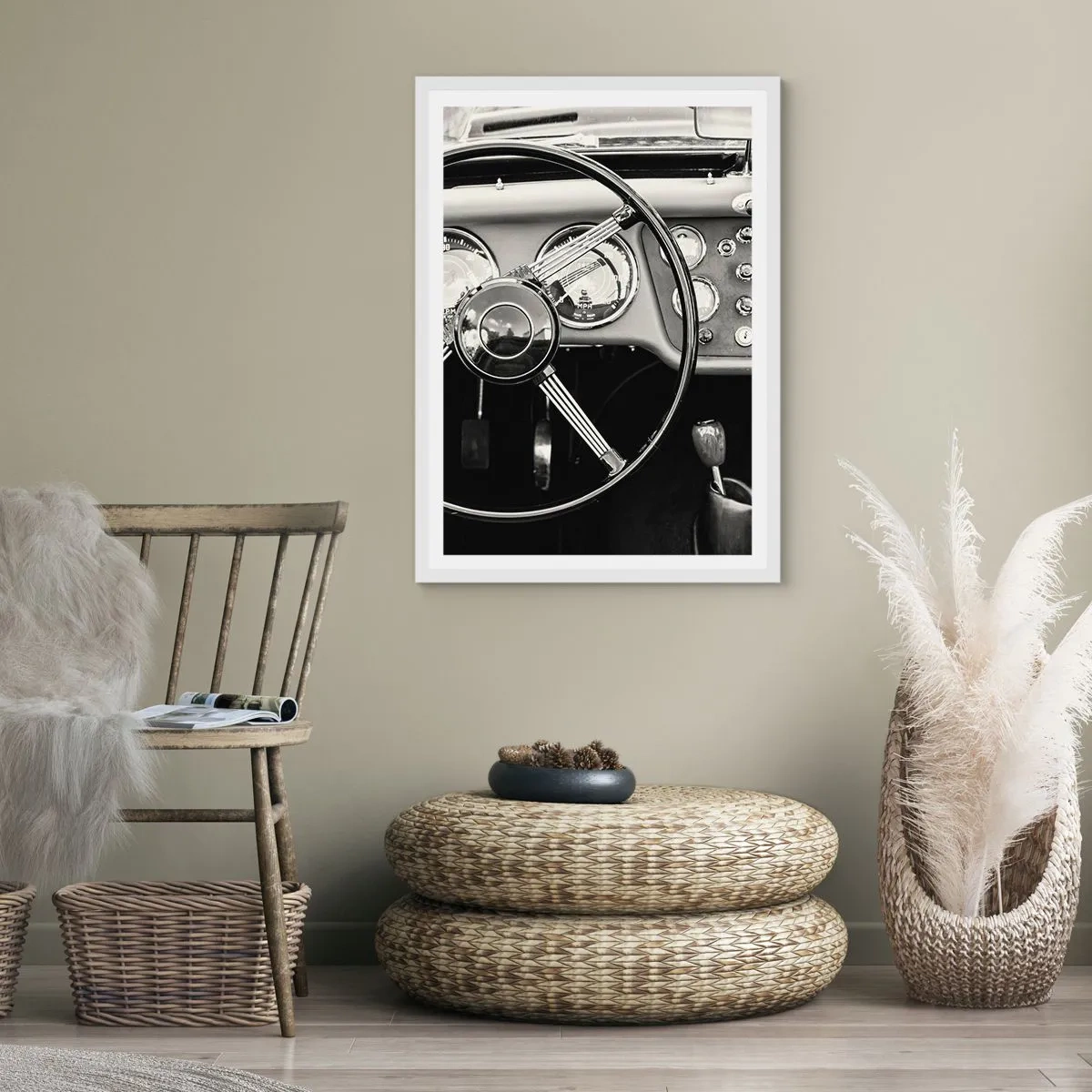 Poster in white frmae - Collector's Dream - 40x50 cm