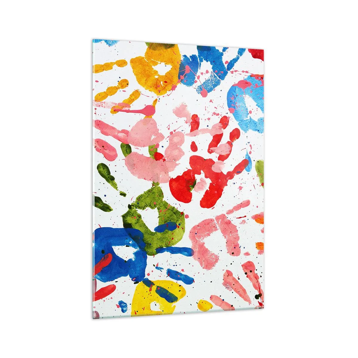 Glass picture - High Five! - 70x100 cm