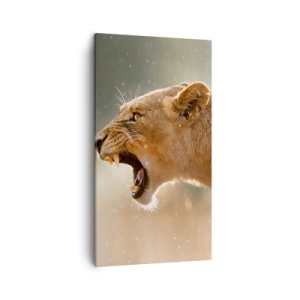 Canvas picture - Try Not to Listen - 45x80 cm