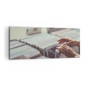 Canvas picture - In Search of Good Vibes - 120x50 cm