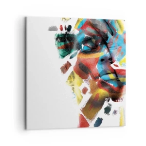 Canvas picture - Colourful Personality - 60x60 cm